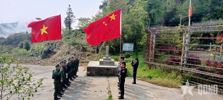 宣光省边防部队与中国边境管理力量开展联合巡逻执法活动